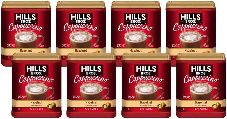 Flavor Coffee (Hazelnut, 14 Ounce (Pack of 8)