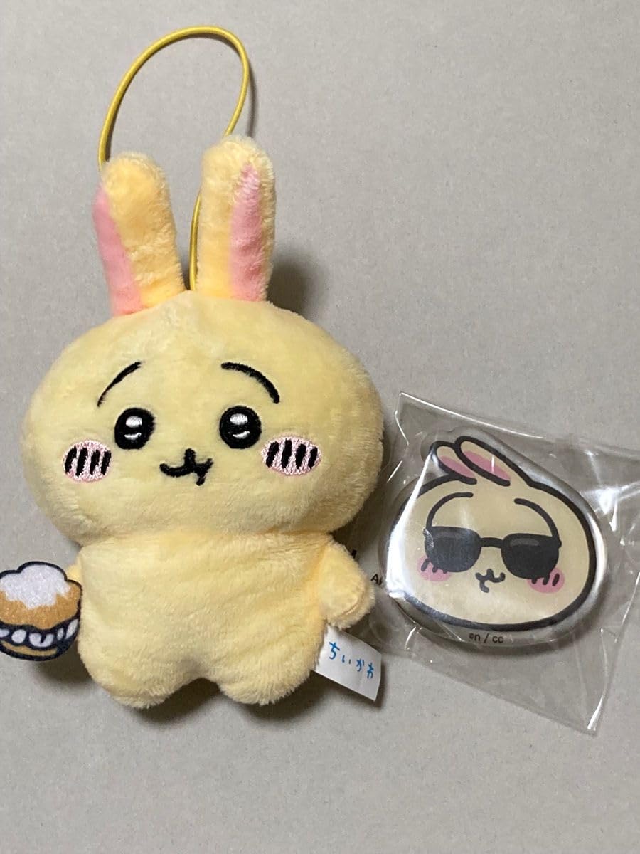 Amazon.co.jp: ちかわ うさぎ スマホグリップ 韓国 マスコット