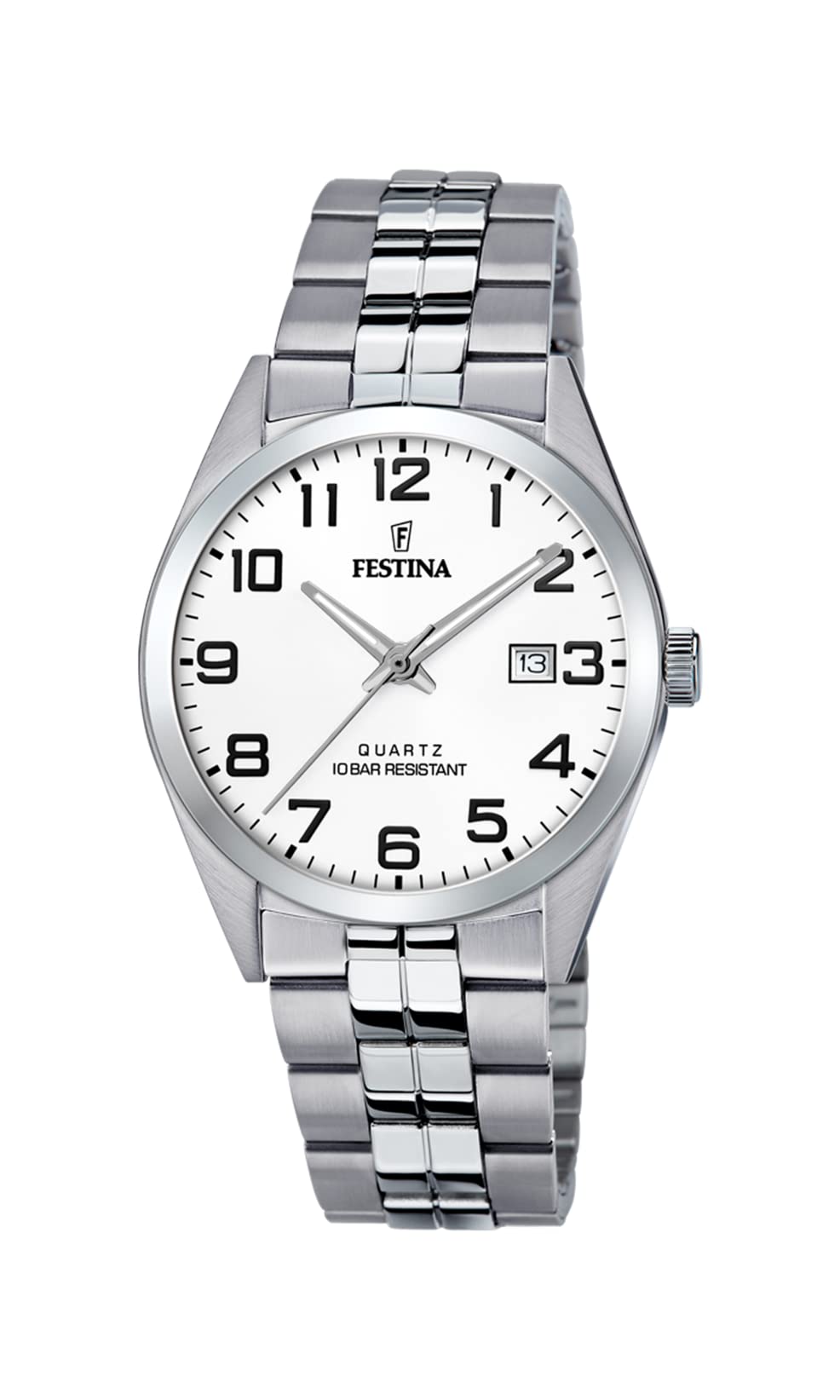 Festina Reloj Analógico para Hombre de Cuarzo con Correa en Acero Inoxidable F20437/1