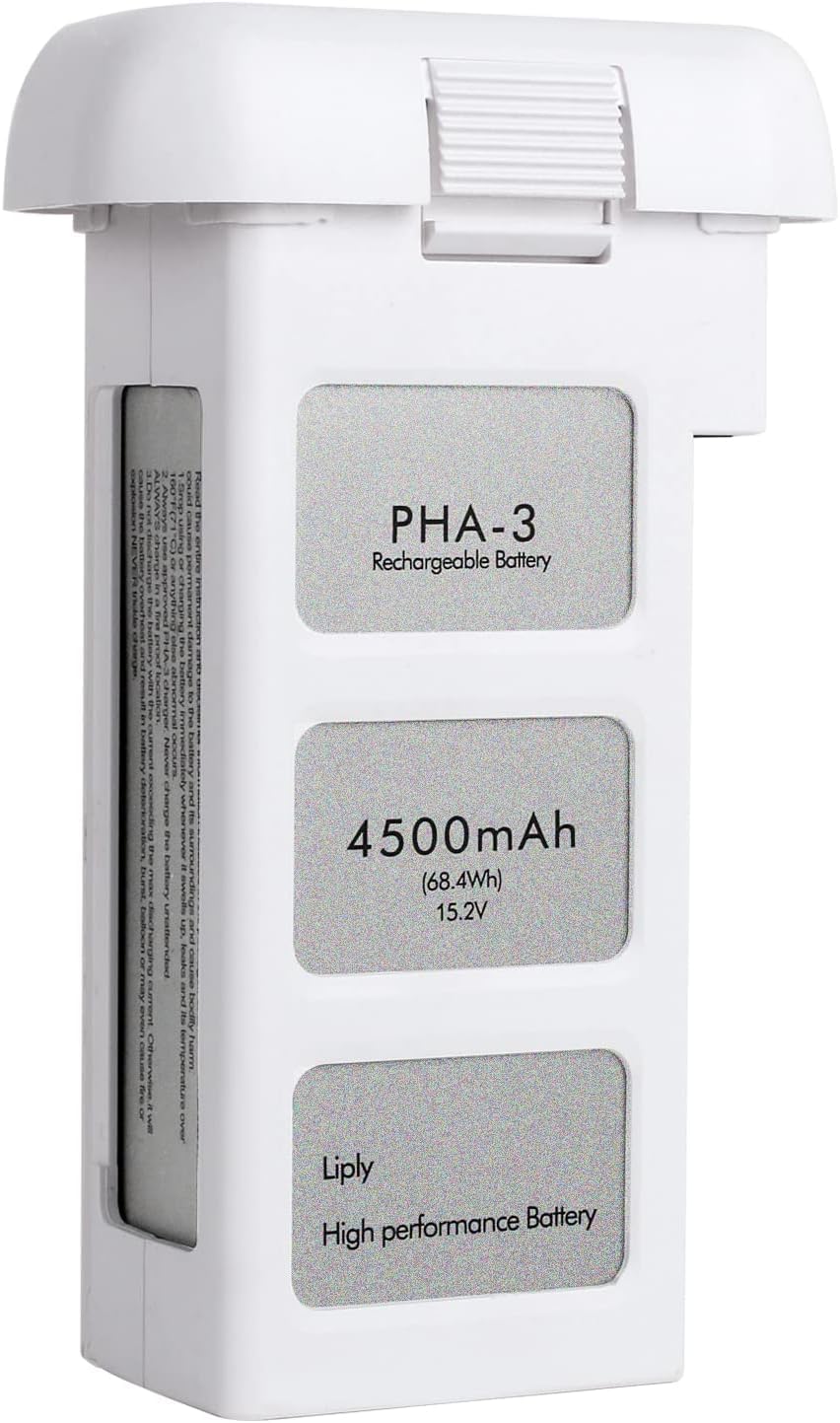 For Phantom 3 Battery,15.2V 4500mAh Artman Intelligent Flight Replacement Battery for DJI Phantom 3 Standard,DJI Phantom 3 Pro,DJI Phantom 3 Advanced,DJI Phantom 3 4K,DJI Phantom 3 SE Drone(1PCS）