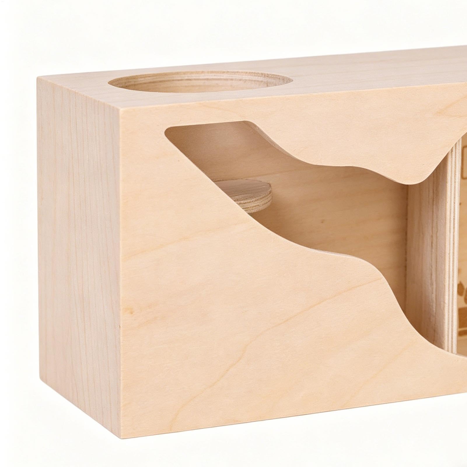 Hamster-Habitat, Haustierspielzeug – -Tunnel, Hasenanreicherungsspielzeug – für Chinchilla, Frettchen, Igel, Kleintiere, Klettern, Spielen