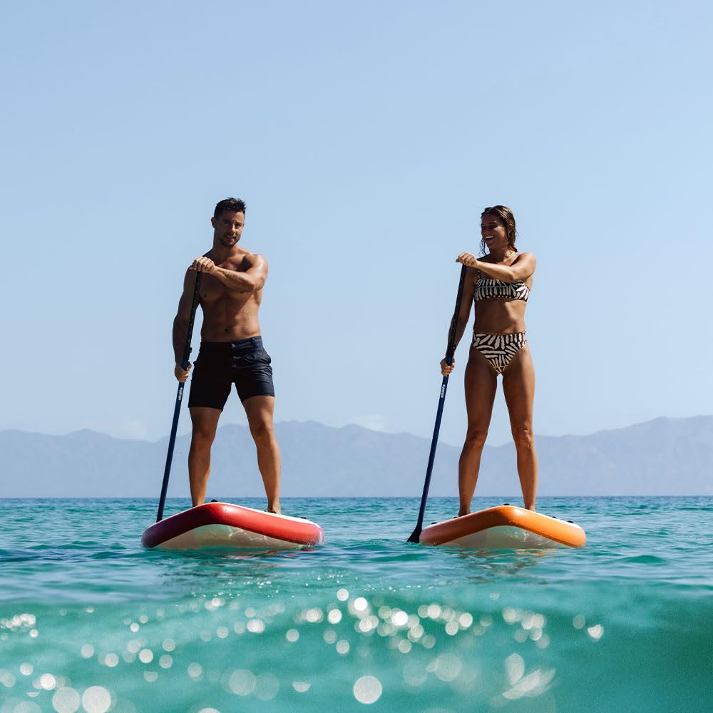 Skiffo Ride Lava 11' – Kayak Hinchable 2 en 1 Completo, 335 x 86 x 15 cm, máx. 160 kg, Estable y versátil, diseño único