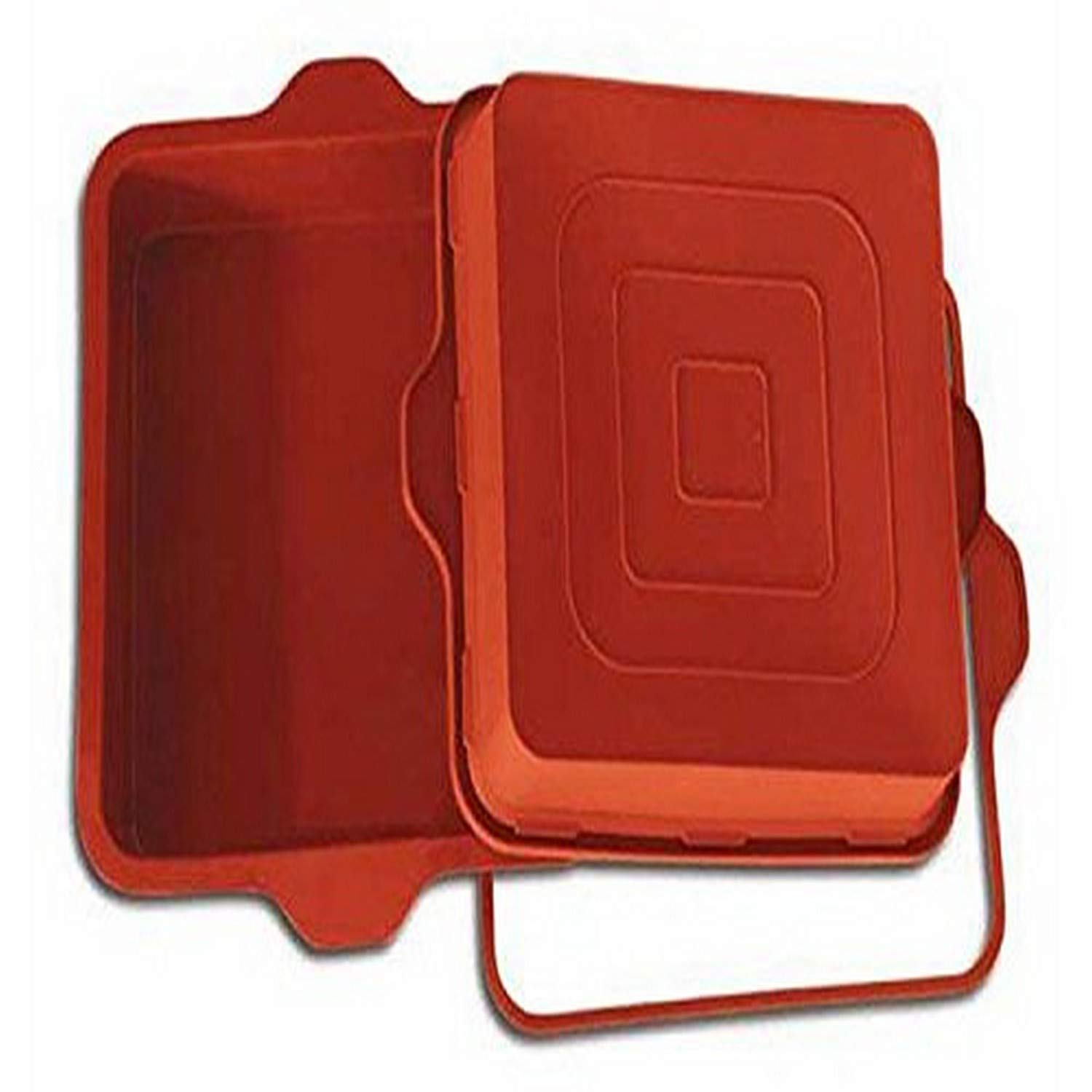 Silikomart 9-Inch Silicone Classic Collection Cake Pan, Square