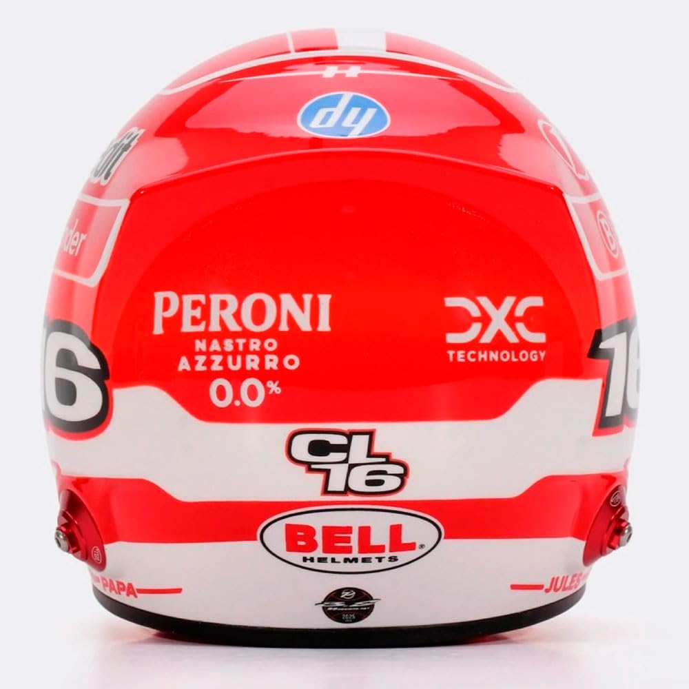 Casco 1:2 Charles Lecclerc 2025