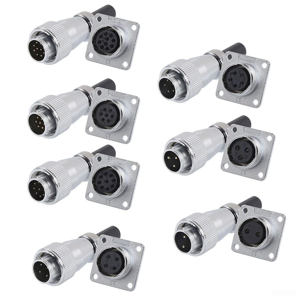 WS16 10-Pin Aviation Socket Connector for Industrial & Aerospace Electronics