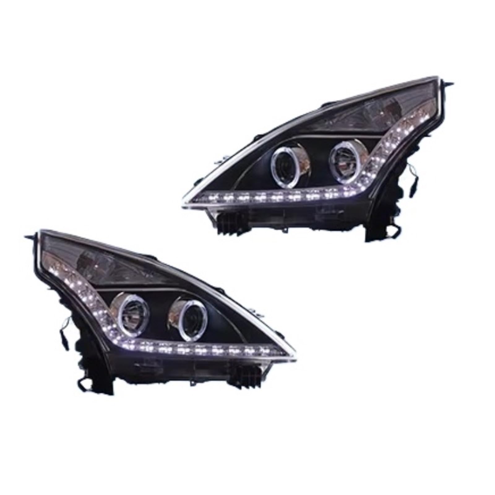 Per Nissan Per Altima 2008-2012 Conjunto Faro Delantero | Fari anteriori Gruppo fari per auto Aggiornamento Accessori per lenti per proiettori doppi