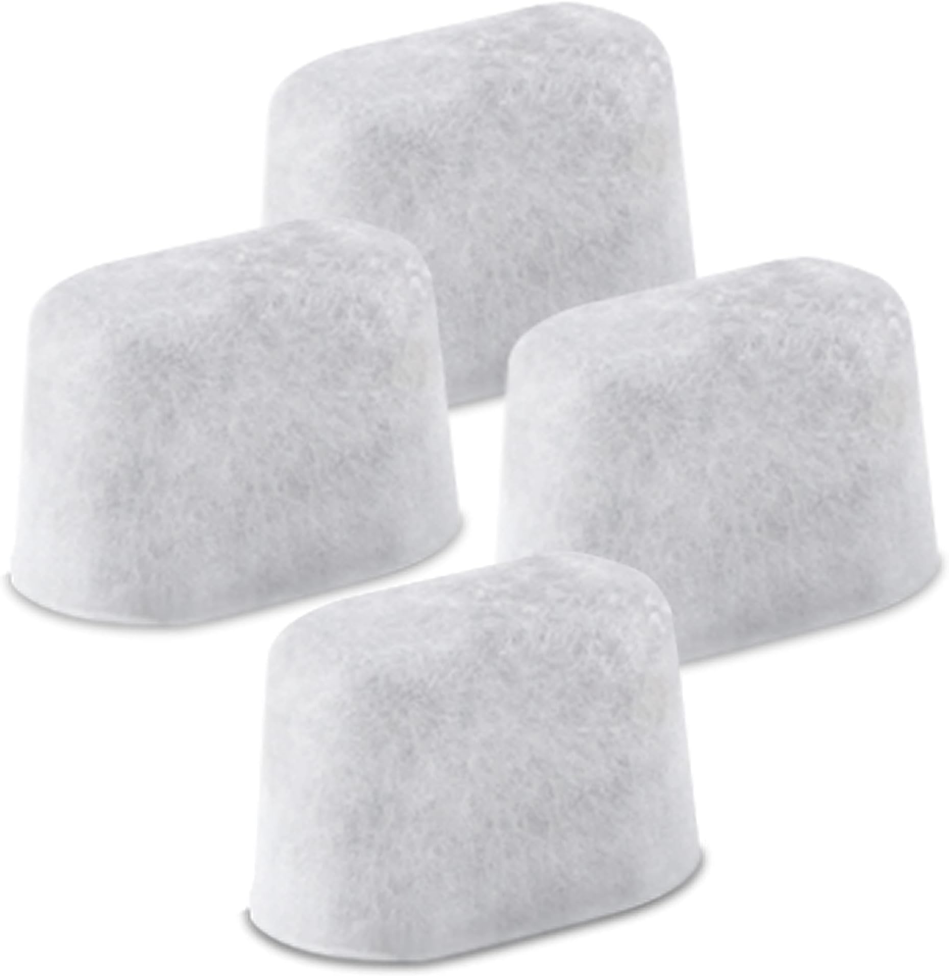 4-piece Charcoal Filter Set for the 3-in-1 BruHub Coffee Maker, Compatible with All NuWave Bruhub Models