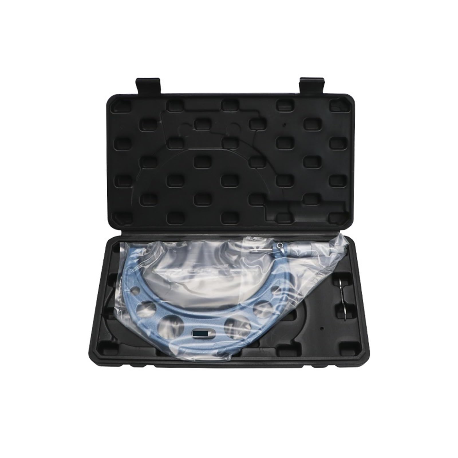 Strumento di misurazione micrometro for esterni ad alta precisione da 125-150 mm con meccanismo di bloccaggio - Risoluzione 0,01 mm for lavorazione dei metalli e fai da te