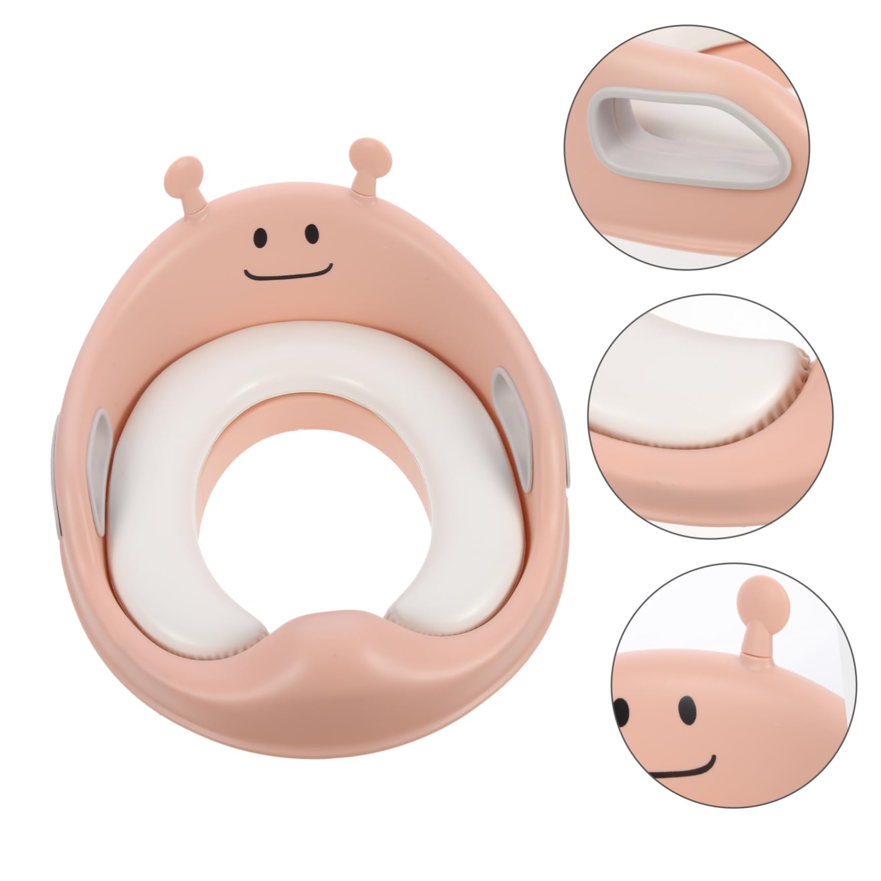 UPKOCH Riduttore Vasino Ergonomico Ragazzo Design Ragazza e Wc per Pu Pp, Cuscino Morbido Allenamento al L'uso Durante Toilet Training dei Piccoli
