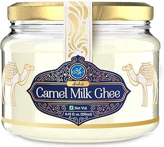 Aadvik Camel Milk Ghee | Pasture Grazed Clarified Butter | No Preservatives | 100% Pure & Natural | 8.45 Fl Oz