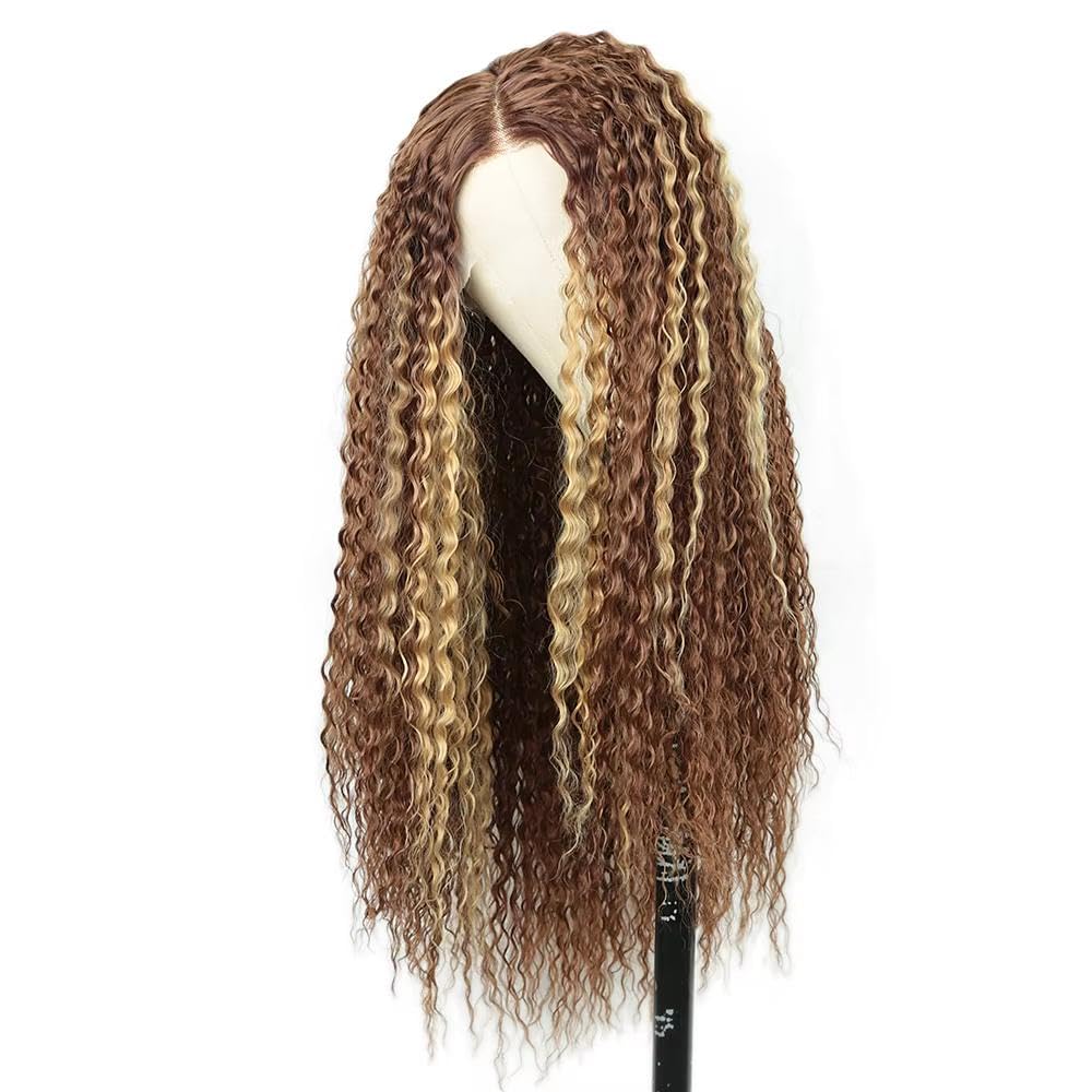 Haarpflege Perücken 13X4x1 Lace-Front-Perücke Für Frauen Hitzebeständige T-Teil-Spitzenperücken(3)