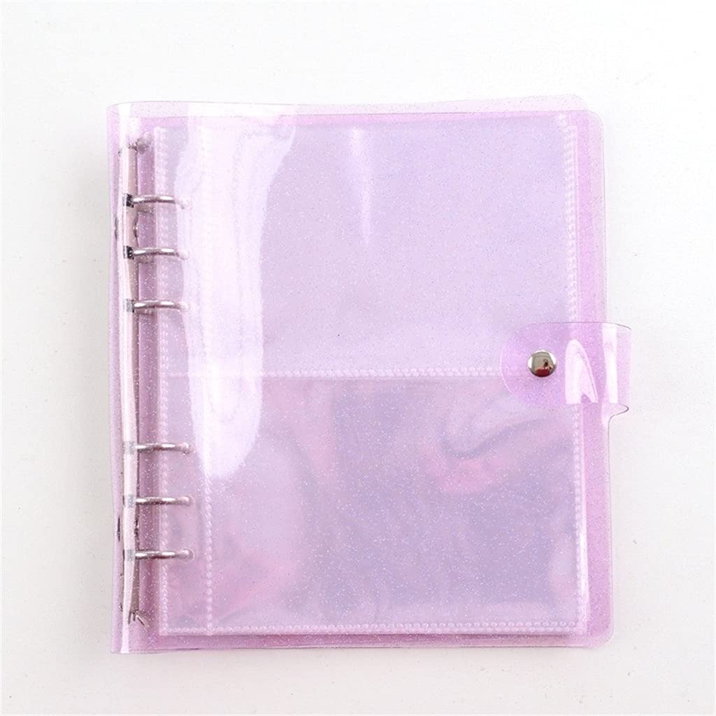 Kieszenie mały album na zdjęcia do domu etui do przechowywania przenośna wizytówka książka album fotograficzny karta fotokartka z imieniem uchwyt na identyfikator (D, 3 cale 25 stron)