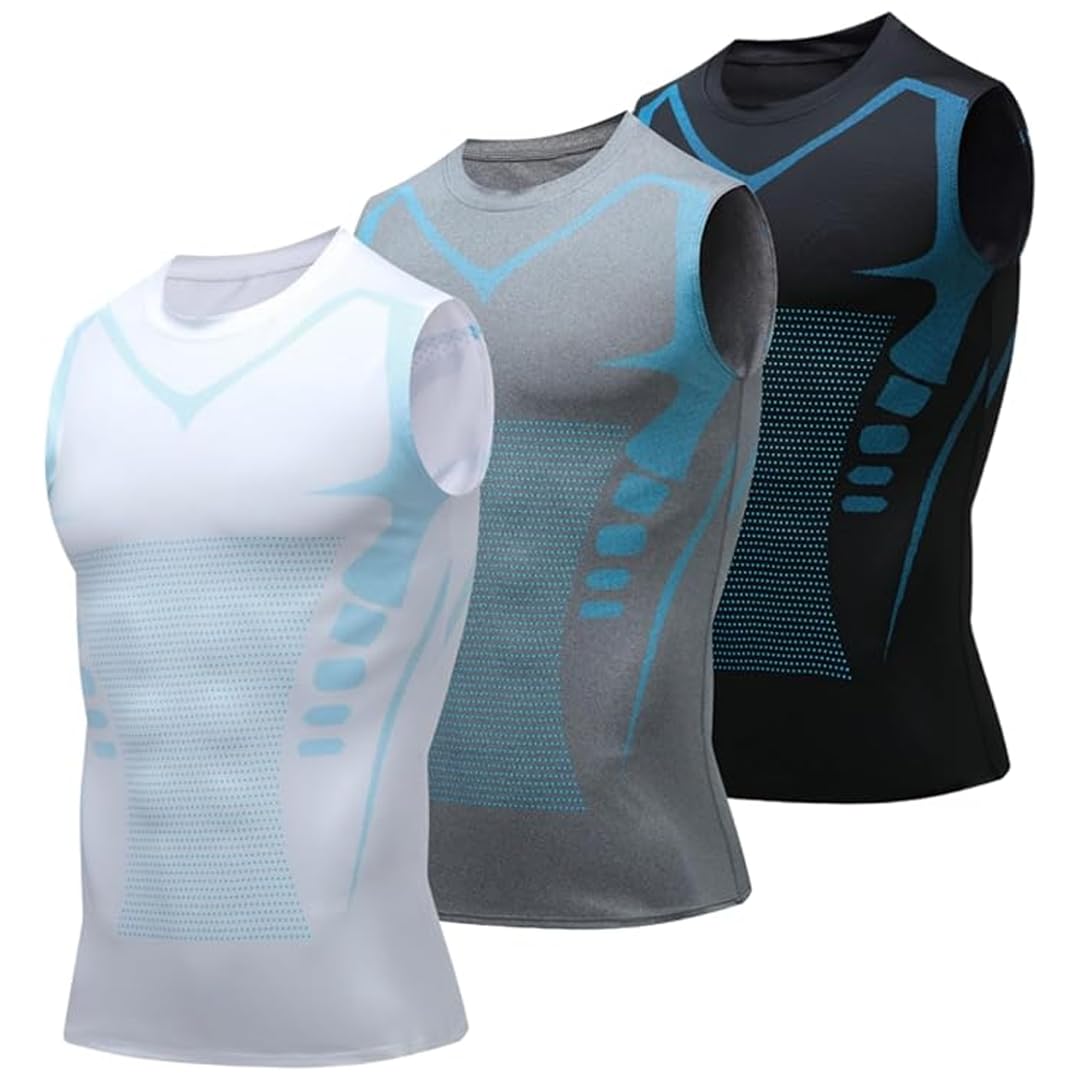 Selvyo Debardeur Homme Gilet Modelant Ionique Nouvelle Édition