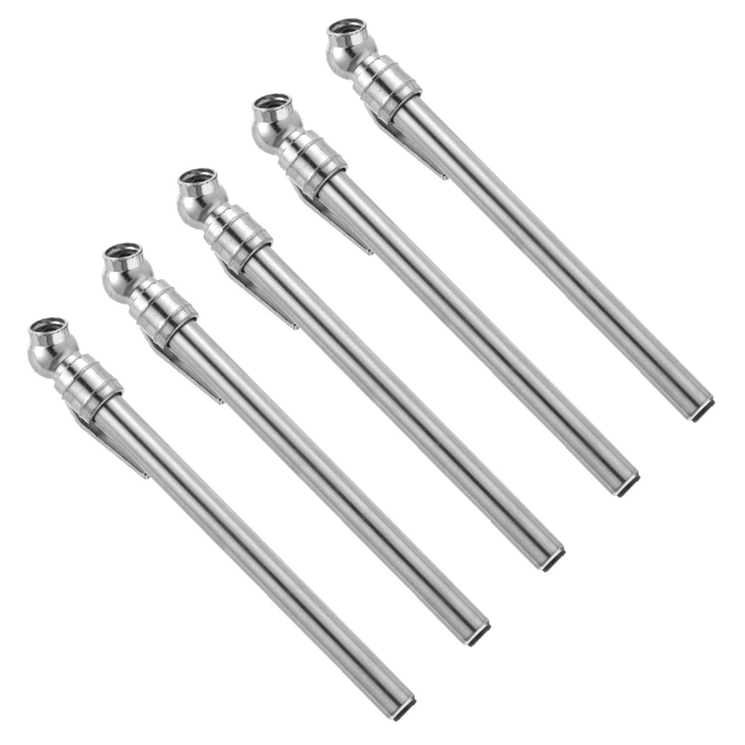 5pcs Portable Tire Pressure Gauge Pen Use Tire Pressure Checker for Cars Trucks Rvs and Motorcycles No Battery Required Compact Design Go Monitoring