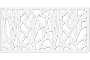2 ft. x 4 ft. Willow Decorative Panel Privacy Screen