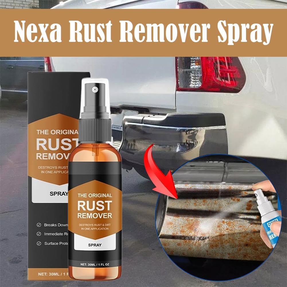 Lot De 2 Sprays Antirouille Et Protecteur 3-en-1 Pour Voiture - Nettoie, Polit Et Protège La Peinture