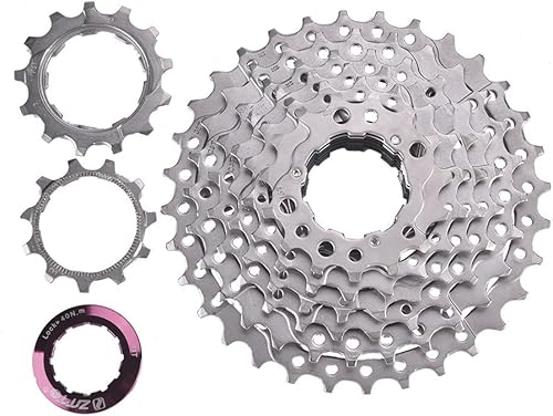 VGEBY Cassette de bicicleta, 8 velocidades rueda libre amplia relación casete 11-32T bicicleta de montaña piñón bicicleta y suministros de repuesto