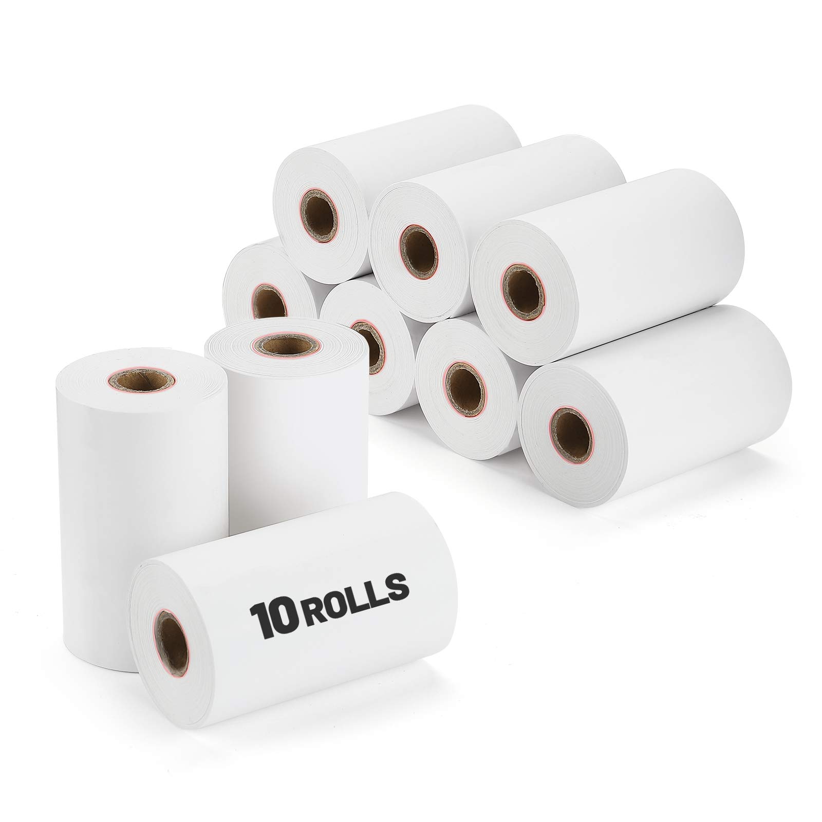 Buy MUNBYN Thermal Paper, 2 1/4” x 52.4’ Receipt Paper, Compatible with