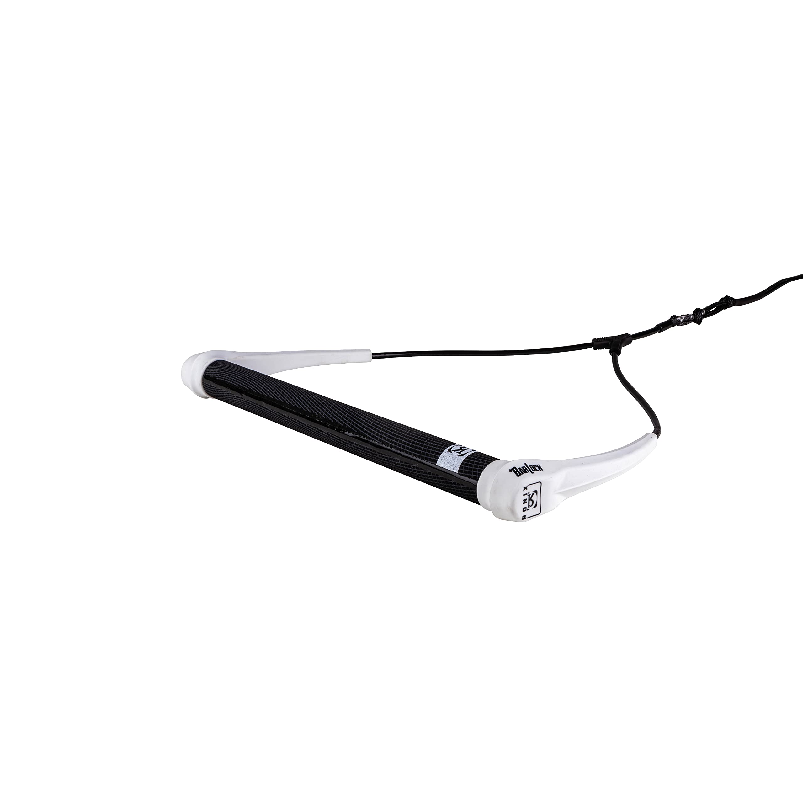Ronix North Dyneema BarLock Handle, Hide Grip 1.3 in. Diameter, Black/White