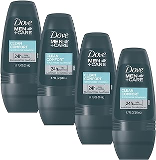 Dove Deodorant Roll-on, Aluminum Free, 4-Pack
