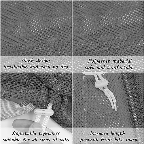 Marosynix-Cat-Bathing-Grooming-Bag-Anti-Bite-Anti-Scratch-Adjustable-Pet-Restraint-for-Bathing-Nail-Trimming-Medicine-Injection-Secure-Calming-with-Adjustable-Straps-Zippers