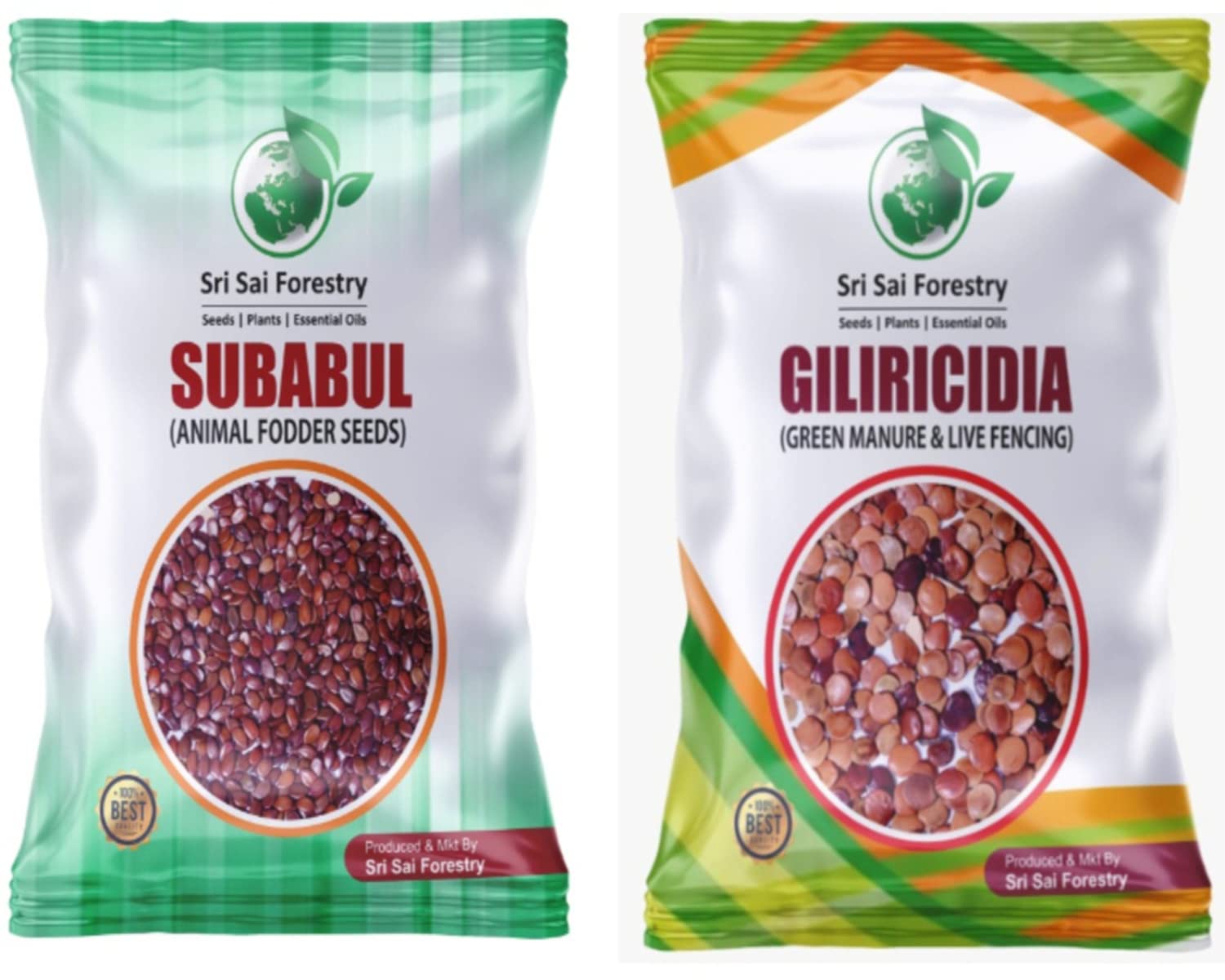 SRI SAI FORESTRY Green Manure Seeds - Subabul Seeds | Gliricidia Seeds Pack of 100 Gram Each (B0B5Y7L4L5) Amazon Price History, Amazon Price Tracker