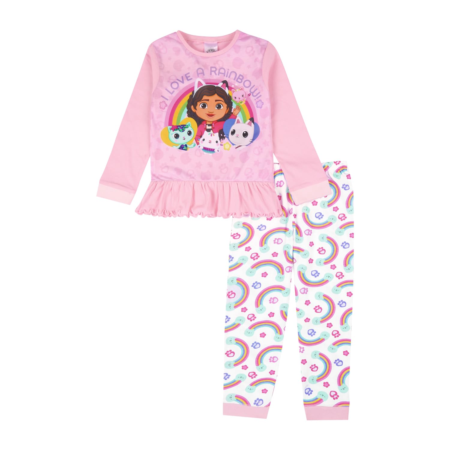 Gabby's Dollhouse Girl | Pyjama Long Pink Pyjamas for Kids