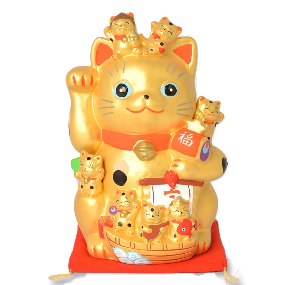 Amazon.co.jp: Money Fortune UP Feng Shui Lucky Lucky Cat