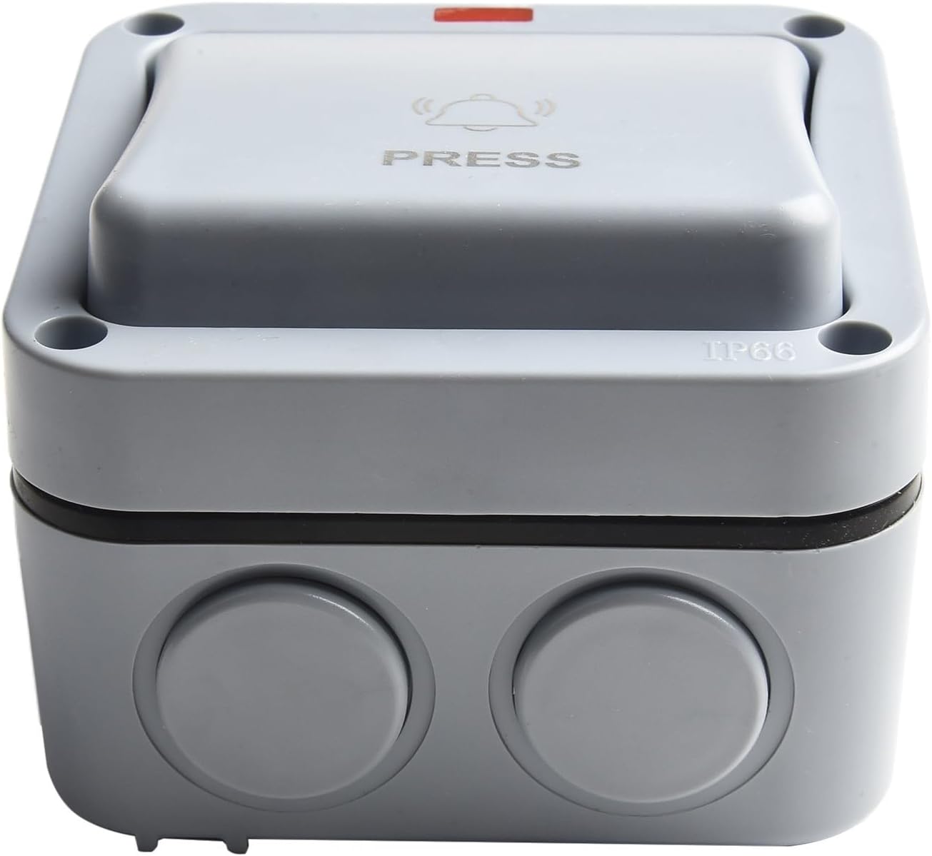 Outdoor IP66 Rated Doorbell Button Switch, Weatherproof and Dustproof Design for Reliable Performance