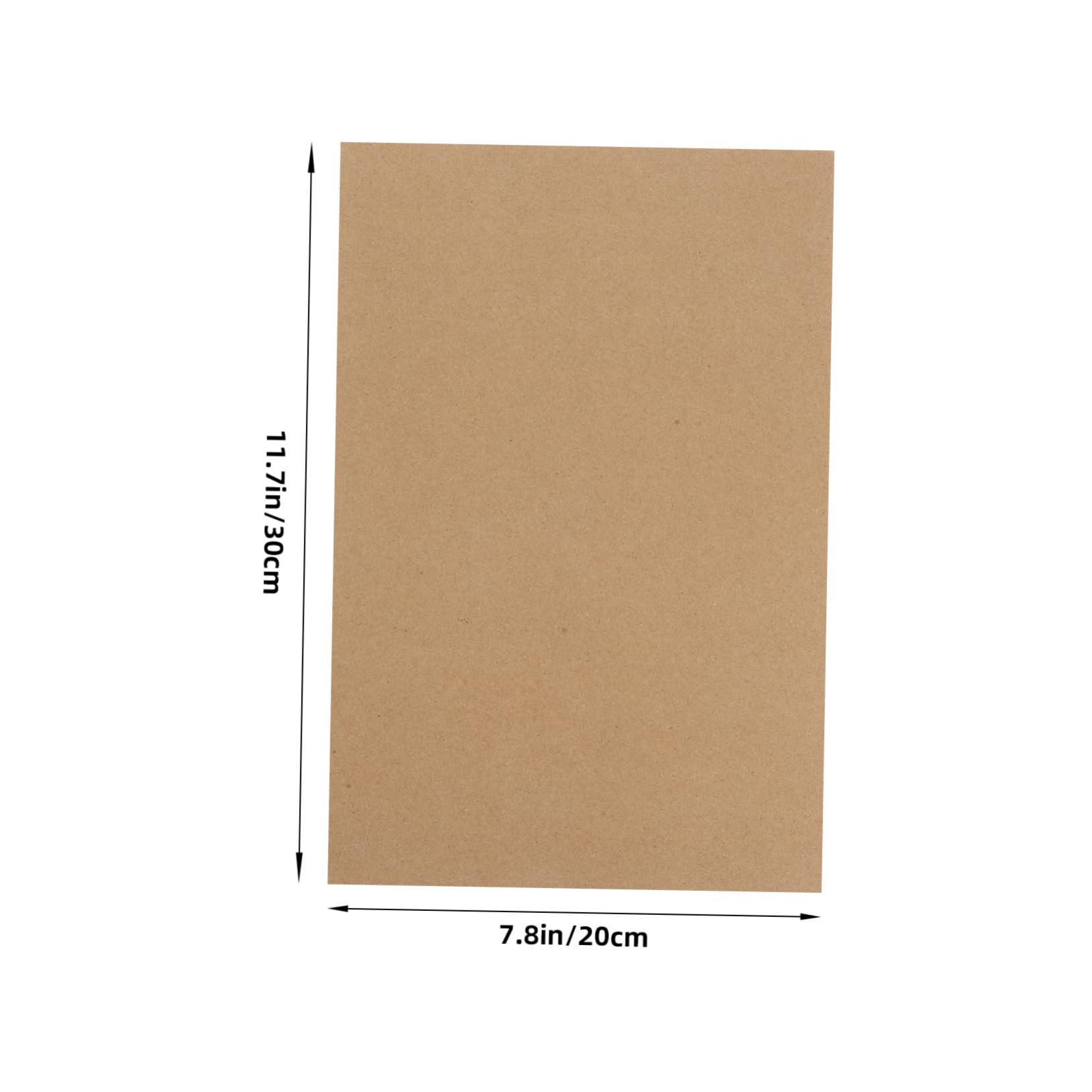 Angoily 50 Feuilles de Carton Ondulé pour Emballage Colis, Kit de Coussinets Protecteurs en Carton, Base Protectrice, 3 Couches, 50 Pièces pour Organisation Facile