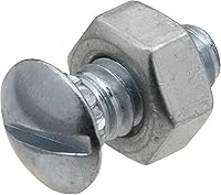 Vista 1 de NATIONAL/SPECTRUM BRANDS HHI N280-875 Tornillo/tuerca de cuello acanalado, paquete de 12