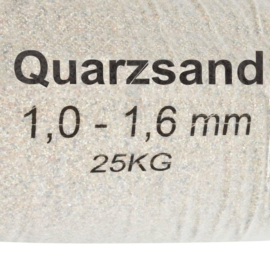 Generic Piasek Filtracyjny do Basenów i Spa Od 0,8 do 1,6 Mm Uziarnienie Wydajne Media do Systemów Filtrów Piaskowych Bezpieczna i Bezwonna Krzemionka Dostępna w Workach o Różnych (1,0-,6 mm)