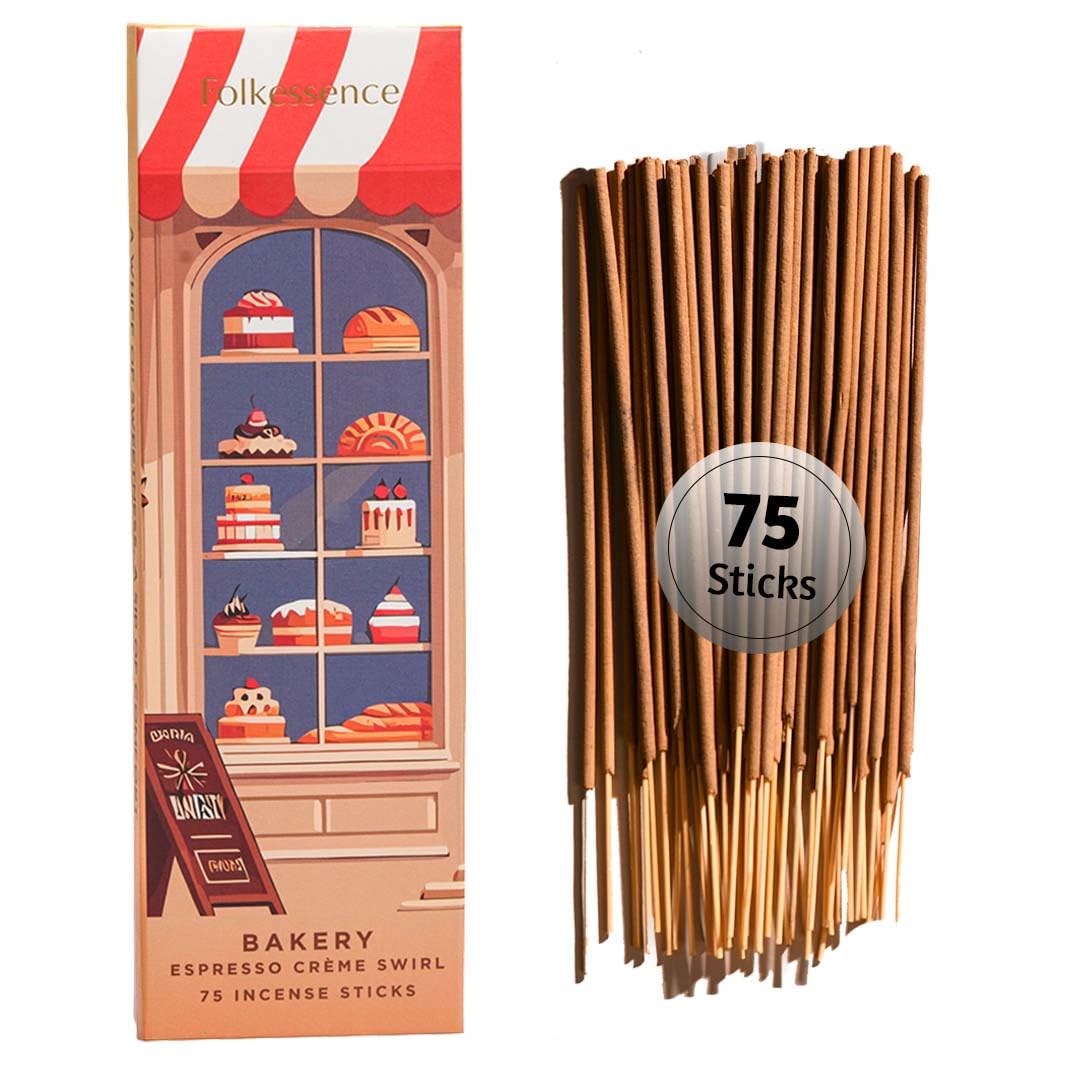 Incense Stick for Home | Pack of 75 (8") Incense Sticks for Meditation & Spiritual Practice | Organic Insence Aromatherapy Inscents-Sticks | Inscent Stick for Gifts for Women