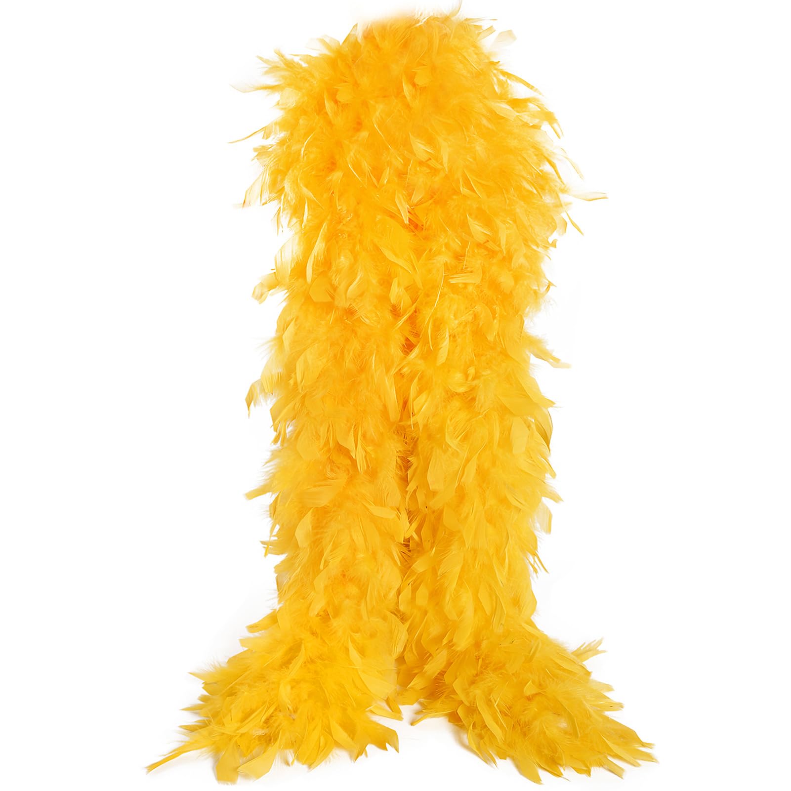 THARAHTChandelle Feather Boa 19 Color-100g 2Yard Dancing Wedding Party Halloween Costume Decoration Feathers boa