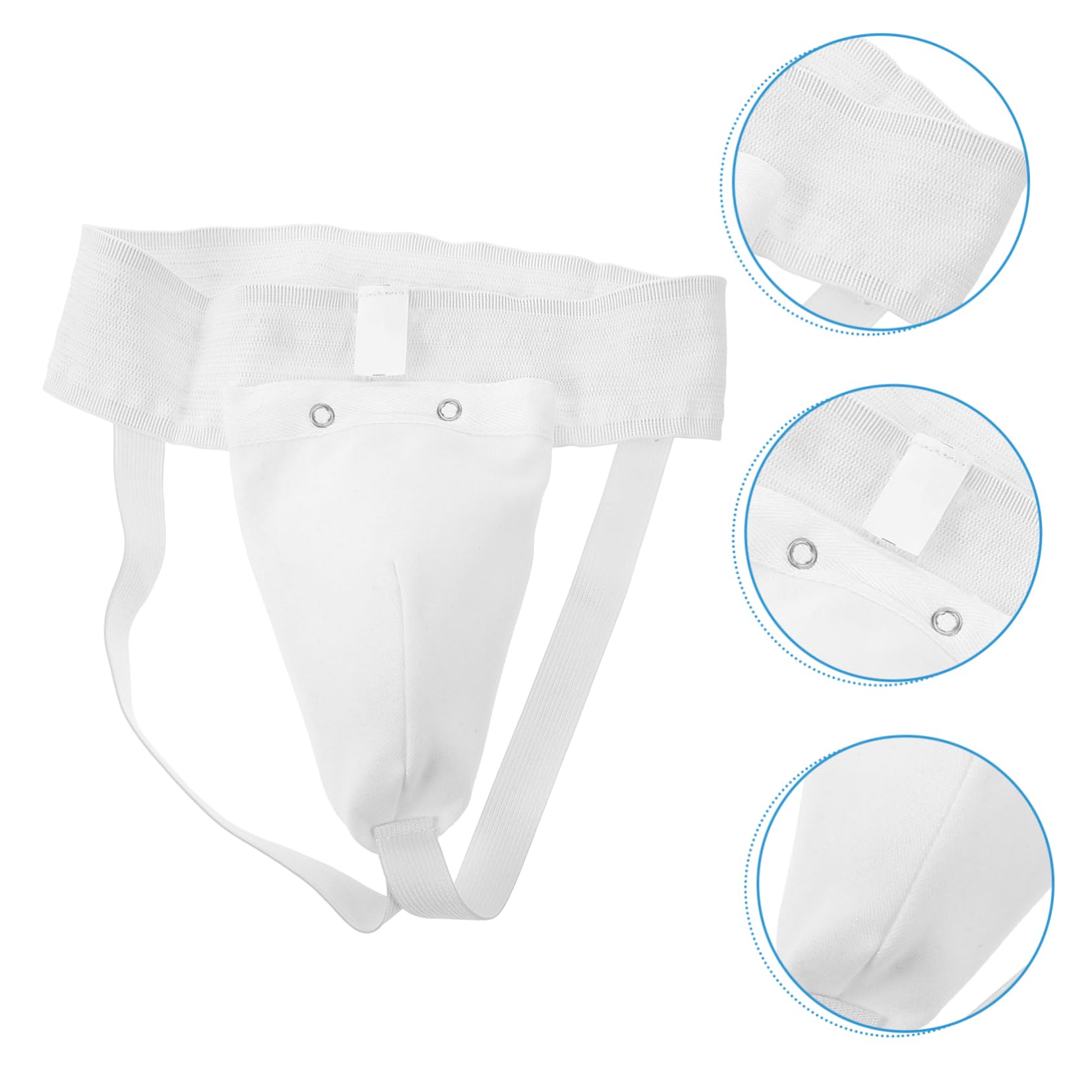 OSOLADY Men Reusable Groin Protector Breathable Crotch Guard for Sports Training Comfortable Athletic Cup for Boxing Football and More Discreet Supportive Gear