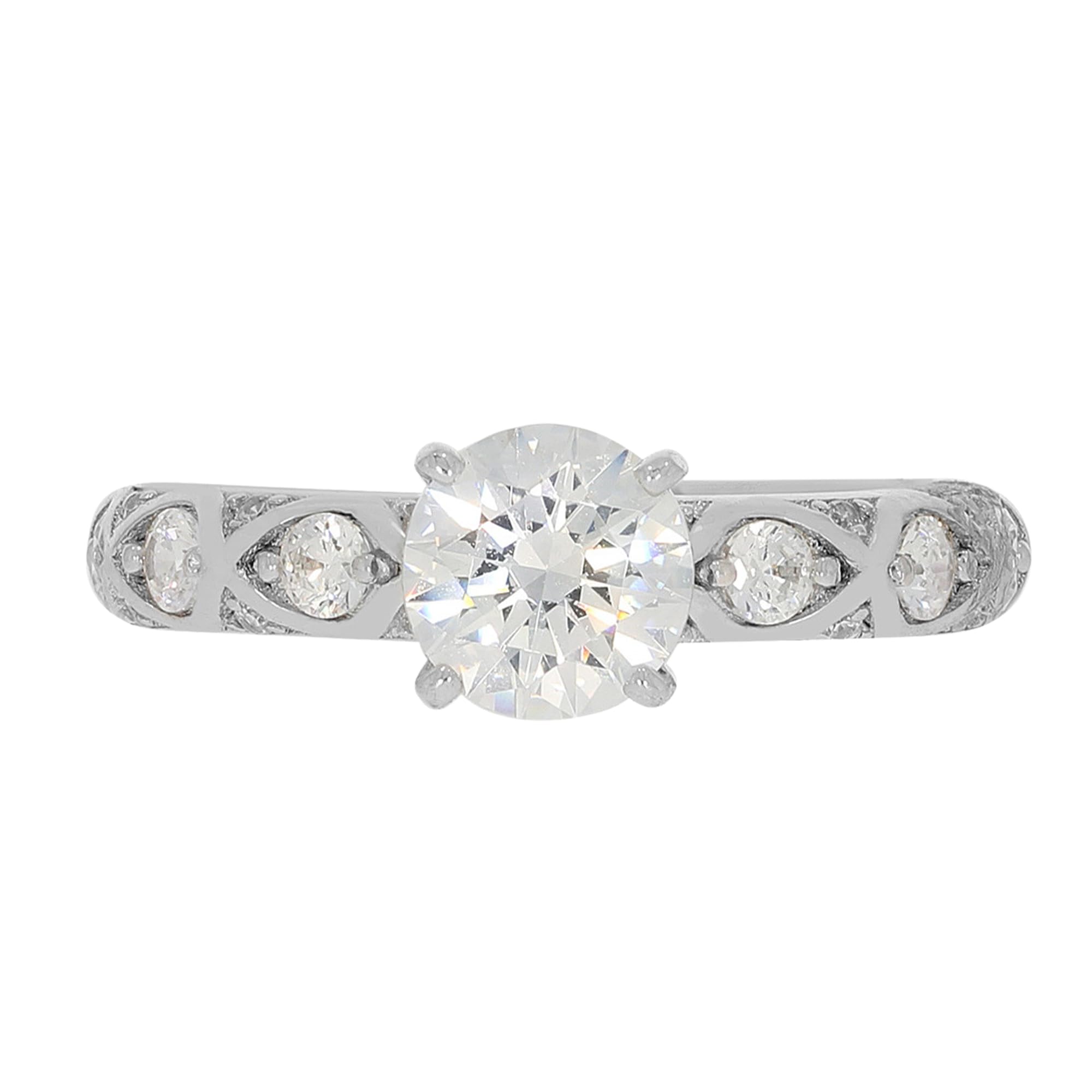 ANAYRA 925 Sterling Silver Solitaire Ring for Women Finger Ring for Girls and Women | Aesthetic Ring for Girlfriend | Perfect for Birthday & more | Hallmark Certified (B09WK5Y5CJ) Amazon Price History, Amazon Price Tracker