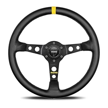 Amazon | MOMO(モモ) ステアリング MOD.07 35パイ BK M-41