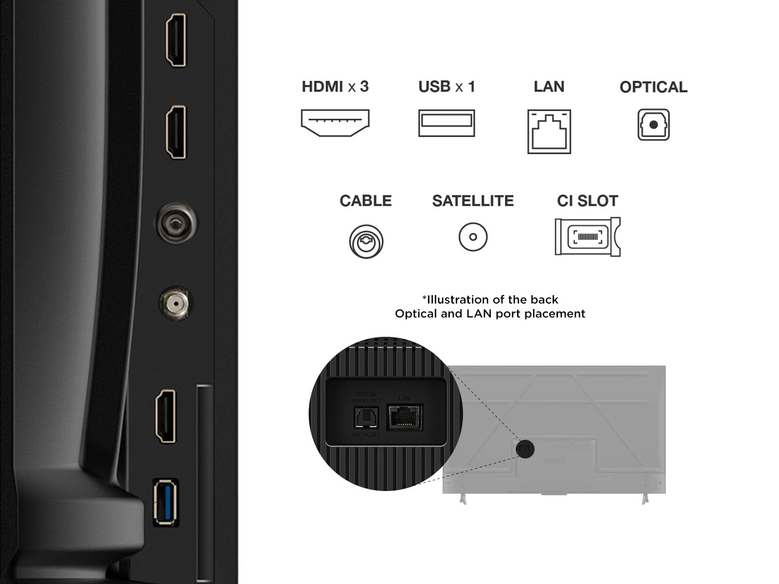 TCL 55V6C-UK 55” Direct LED TV, 4K HDR TV, Smart TV Powered by Google TV (Dolby Vision & Atmos, Motion clarity, compatible with Google Assistant & Alexa)