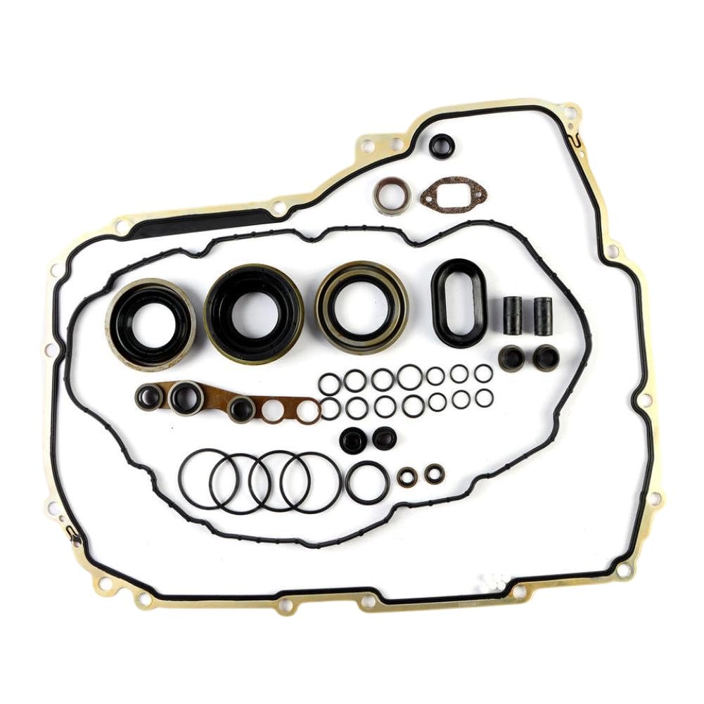 Transmission Overhaul Rebuild Kit Seal Gasket Repair Overhaul Compatible with 2011-2019 6T40E 6T45E Car Engine Parts