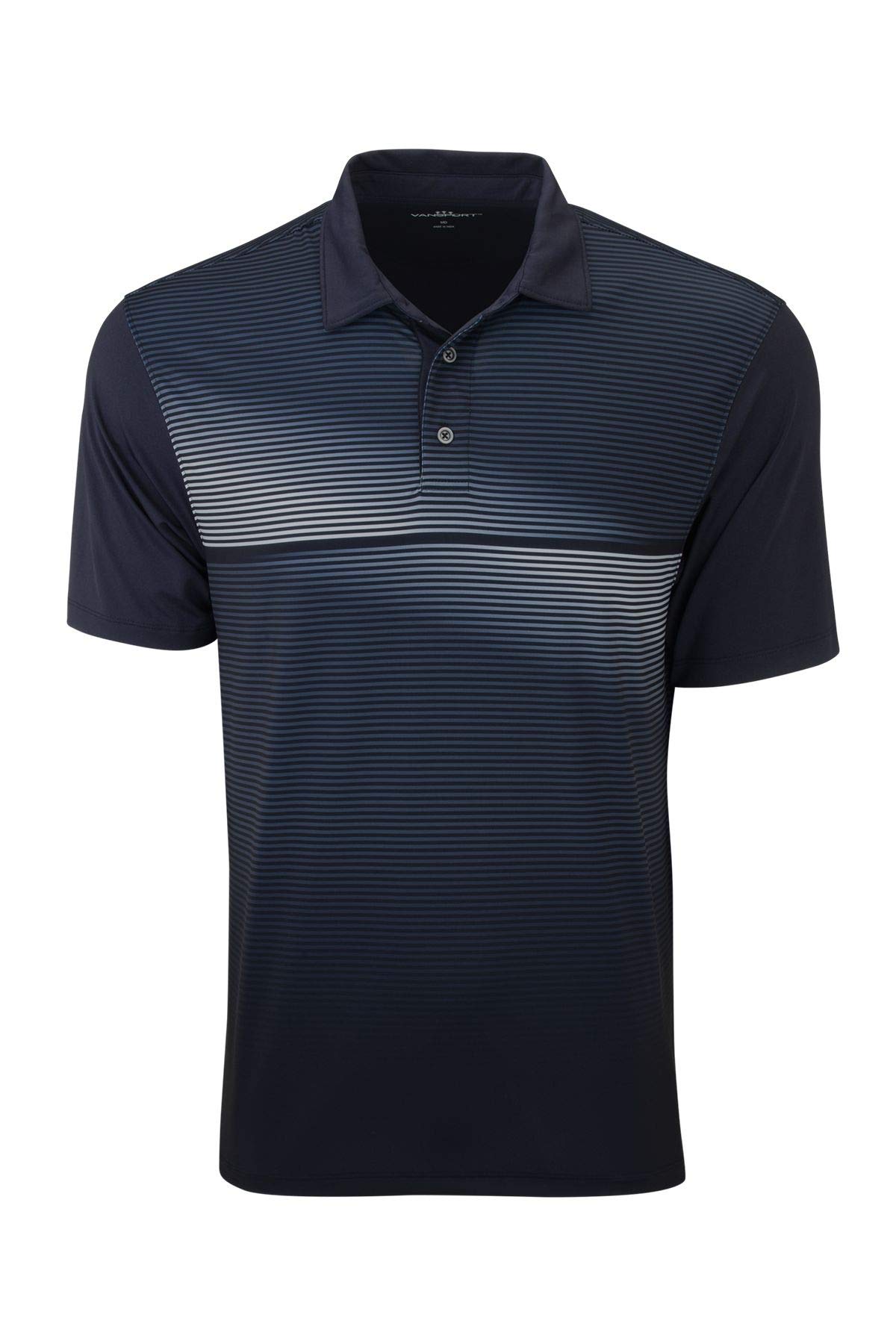 Vansport Men's Pro Highline Polo, Navy, M