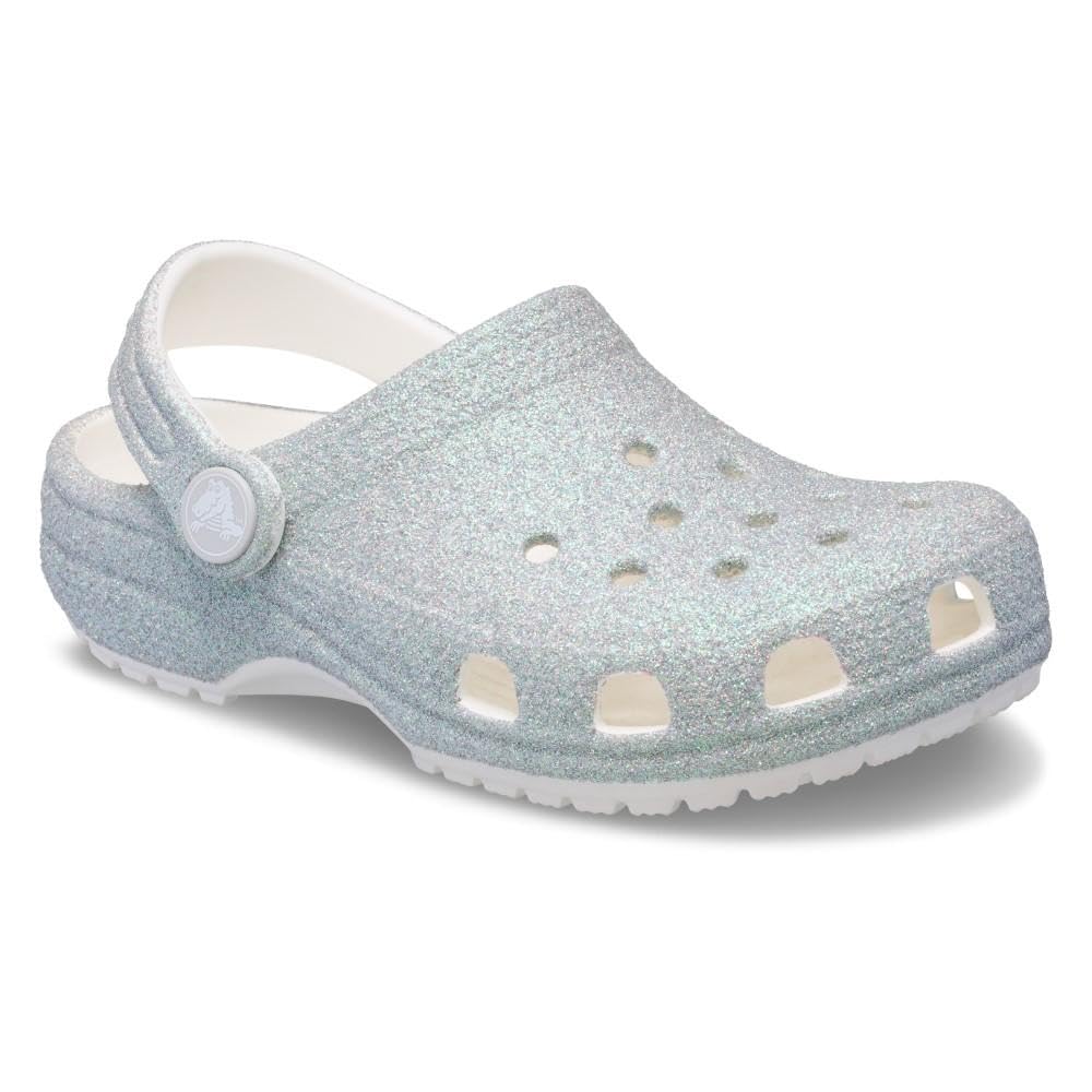 Crocs Classic Iridescent Glitter Cgt, Zoccoli Unisex - Bambini e Ragazzi