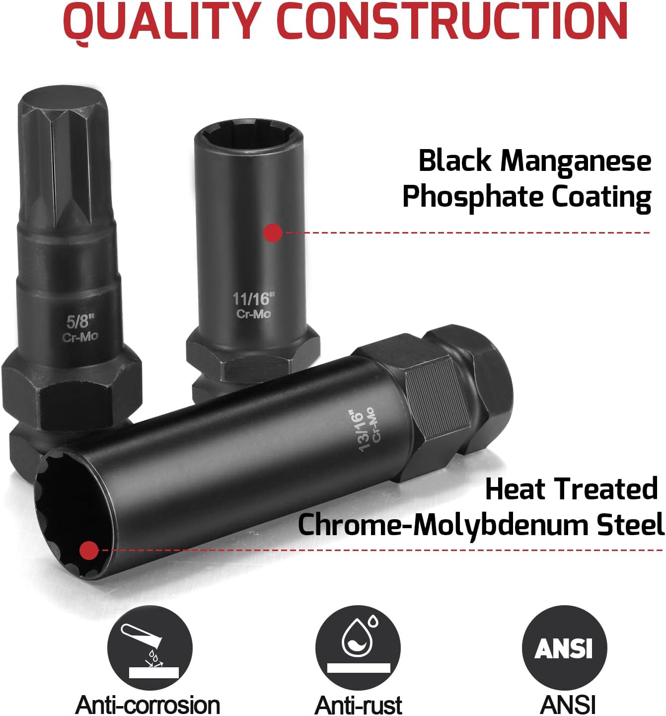 27-Piece Screw Extractor Set and 16-Piece Locking Lug Master Key Set