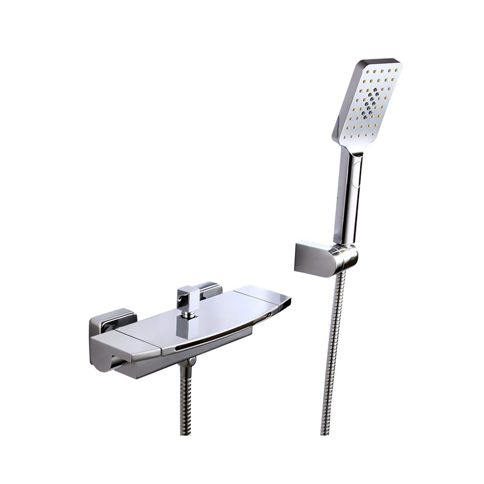 Système de douche pour baignoire cascade LUNEZY pour un espace spa à la maison