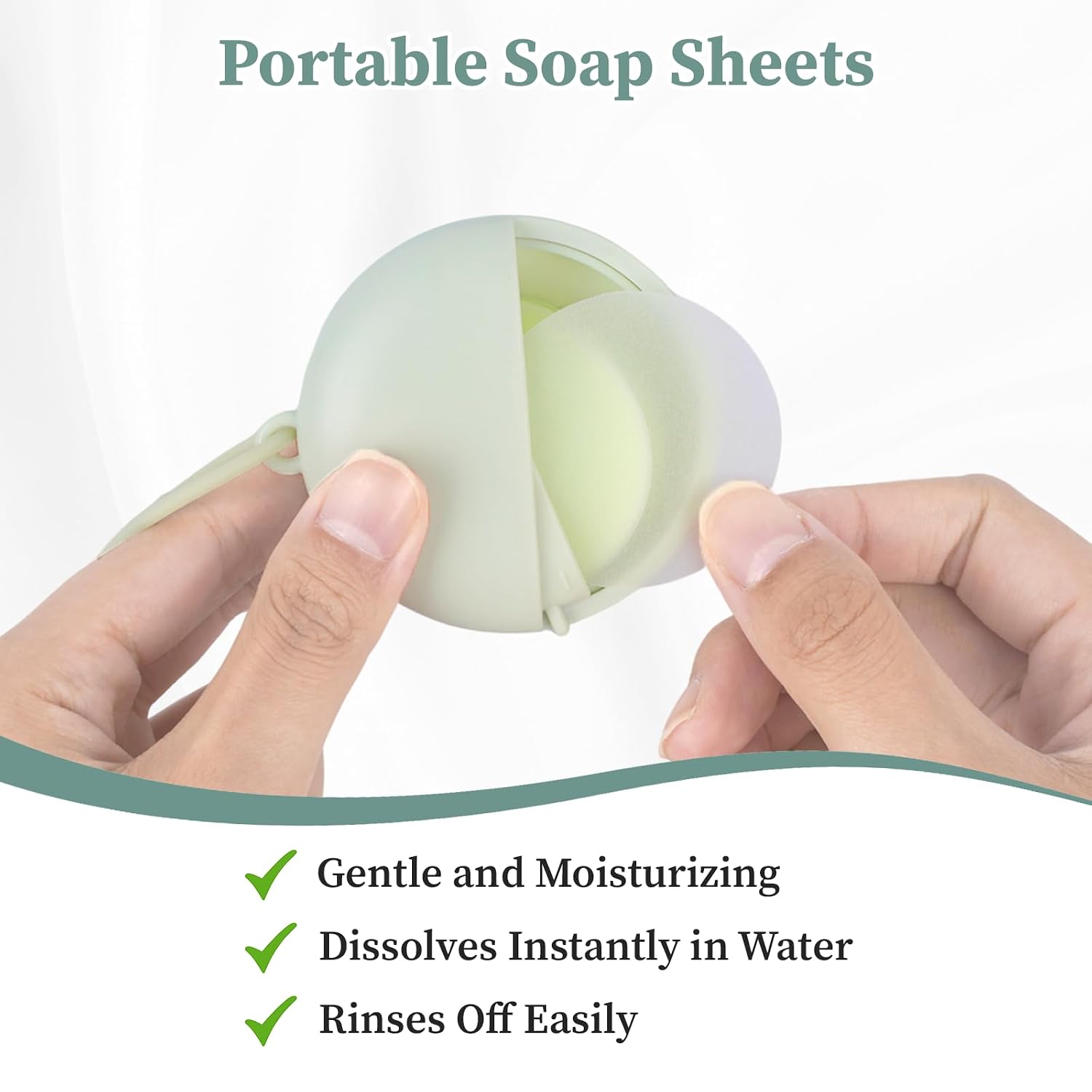 Hand Soap Sheets for Traveling, 3 Boxes (150 Pcs) Paper Soap Sheets for Travel, Mini Colorful Disposable Portable Bath Slice Sheet for Hand Washing Outdoor Hiking Camping School image 2