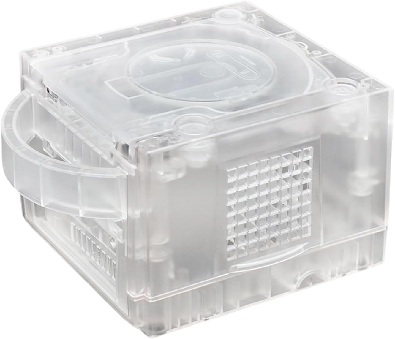 Video Game Console Shockproof Shell for Console Replacement Clear Box Impacts Resistant Case Shell Gaming Accessory Gamecube NGC Retro Video Game Console Clear Case