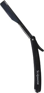 SCALPMASTER Barber Grooming Shaving Straight Razor With 5 Blades SR-SC1100