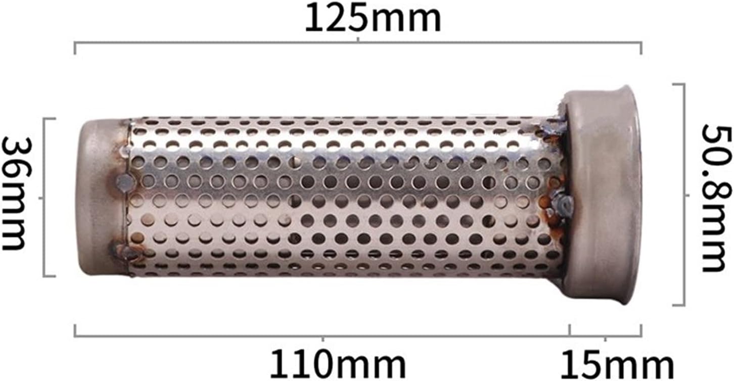 ートバイ排気パ サイレンサー ユニバーサルオートバイ 51 ミリメートル 60 ミリメートル排気管触媒マフラーサイレンサーエスケープ