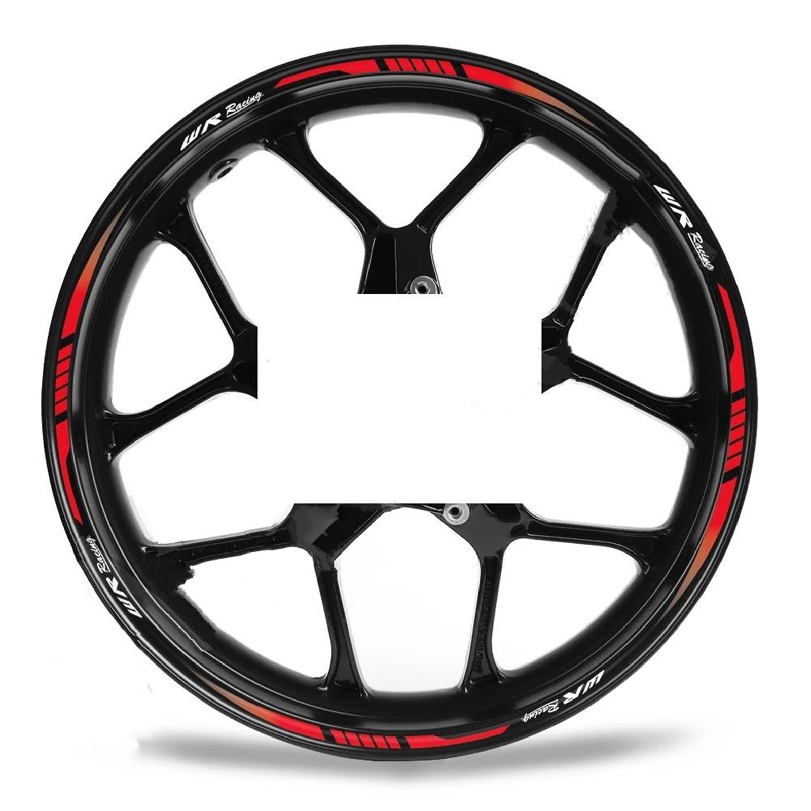 21/18 Motorcycle Wheel Sticker Decal Reflective Rim Stripe Tape for WR250R WR250F WR450F WR 250R 250F 450F(Style 2)
