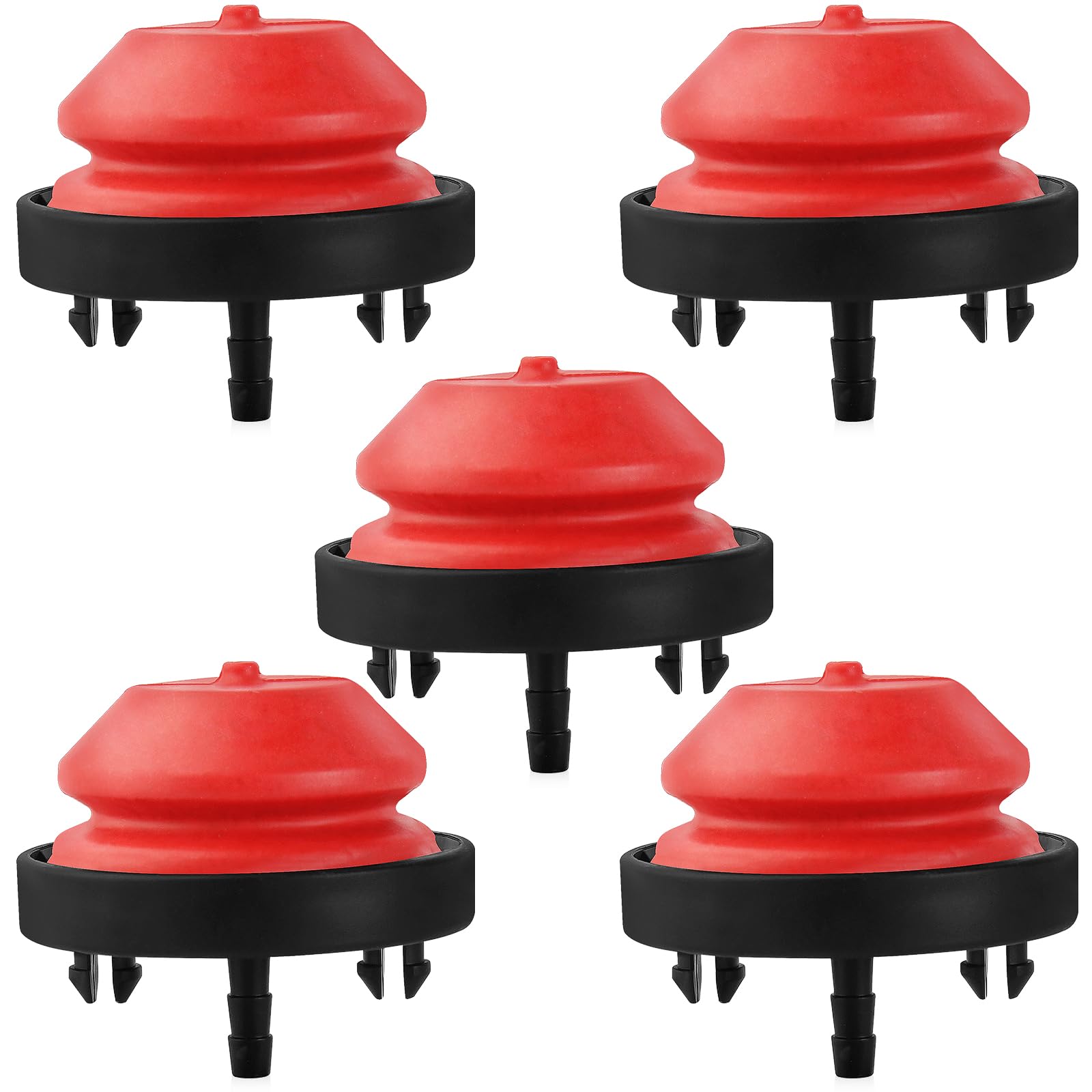 QAZAKY 5pc Primer Bulb for Tecumseh 570682 75110639 056200 95110639A Snowblower HMSK100 HMSK105 HMSK110 HS40 HS50 HSK30 HSK35 HSK40 HSK50 HSK60 HSK70 HSK60 HSK70 HSK600 HSK635 HSK840 HSK845 HSK850