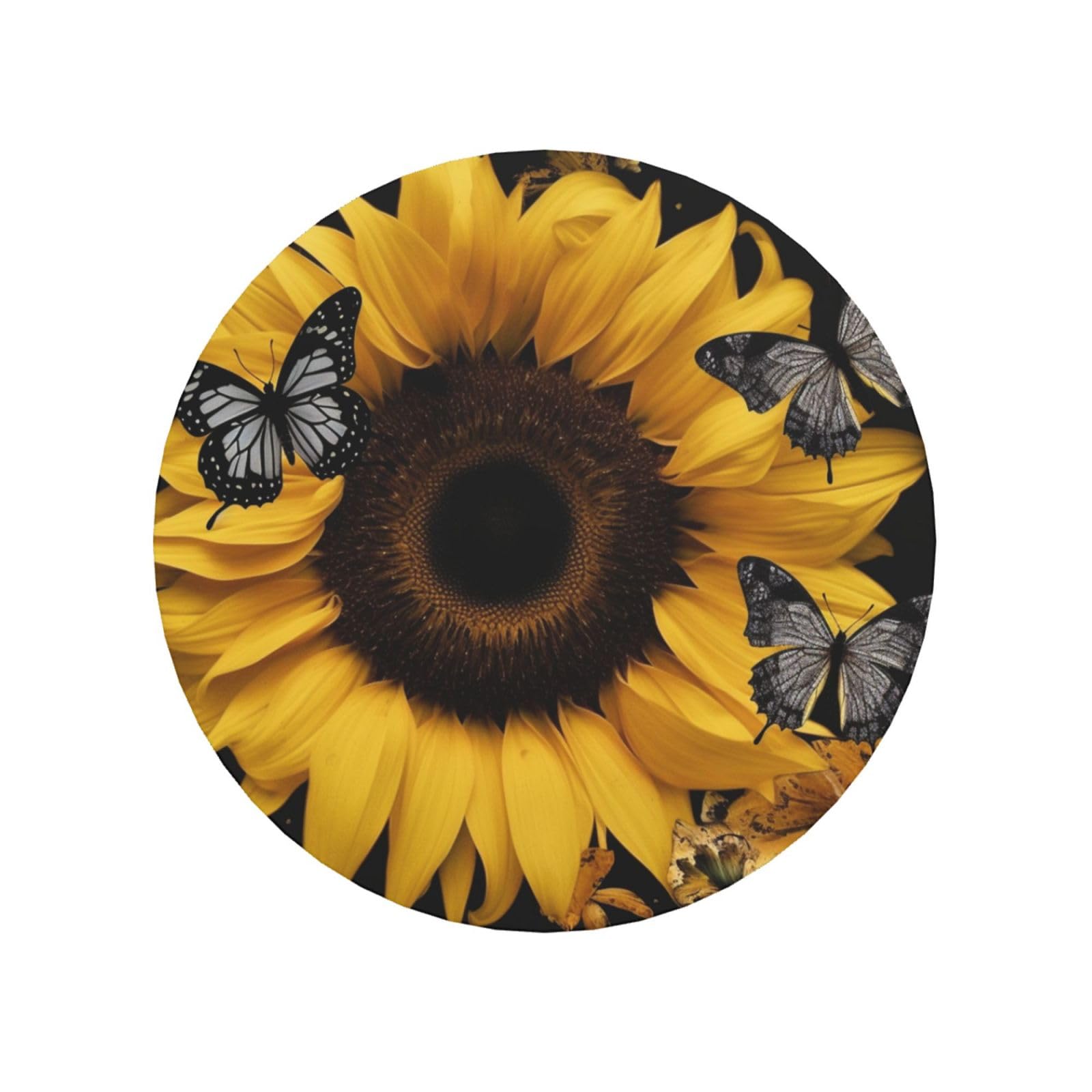 Butterfly and Sunflower Fridge Magnets Small Strong Refrigerator Magnets Cute Decorative Magnets Fridge Sticker Office Magnets for Fridge, Whiteboard, Kitchen Accessories